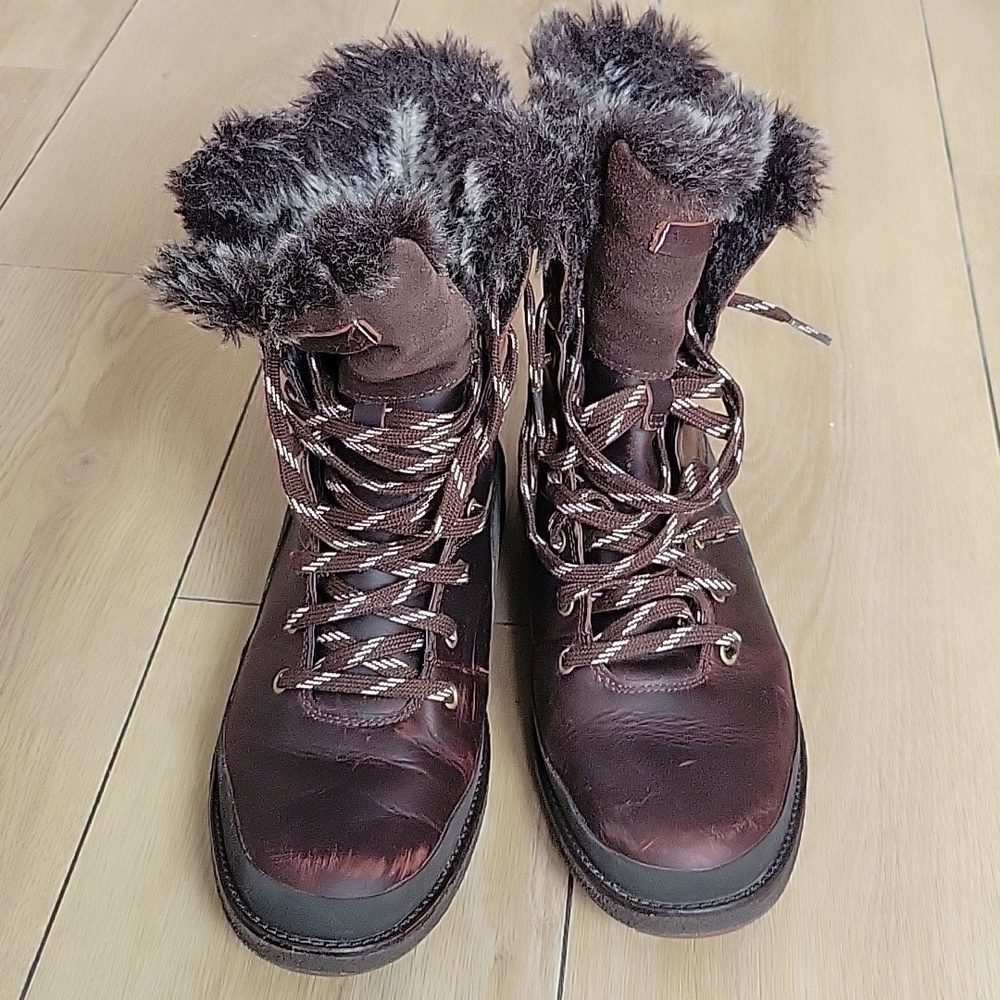 Merrell Women's Tremblant Ezra Lace Waterproof Ice+ Boots Us 9